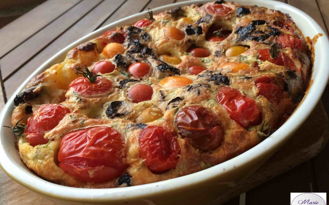 Clafoutis Aux Tomates Cerises La Recette Ensoleillée 